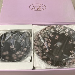 未使用品 宇野千代　花舞　ボール&プレートの画像