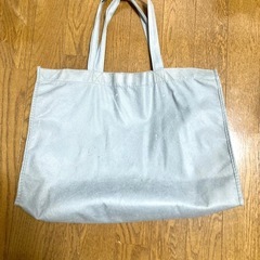 エスペランサ　ESPERANZA ポケット付き　グレー系不織布ショップバッグ:エコバッグの画像