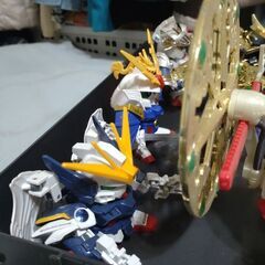 SDガンダム BB戦士　大型モデルなど詰め合わせ　組み立て済み完成品の画像