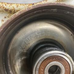 HONDA スーパーディオ フロントホイール ホンダ [M-250714-49]の画像