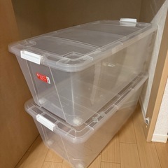 透明ケース　2個の画像