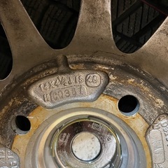 ★24年製★ イボ残り 155/65R14 VRX3 軽自動車　ホイールセットの画像