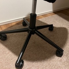 グレー合成皮革製チェア の画像