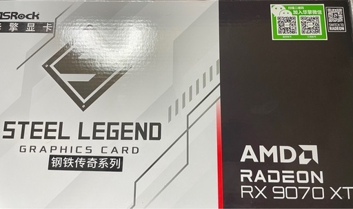 PCパーツ Radeon Asrock RX9070XT SL 16G