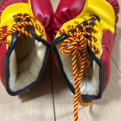 WINDY ウィンディ ボクシング トレーニンググローブ 10oz 赤の画像