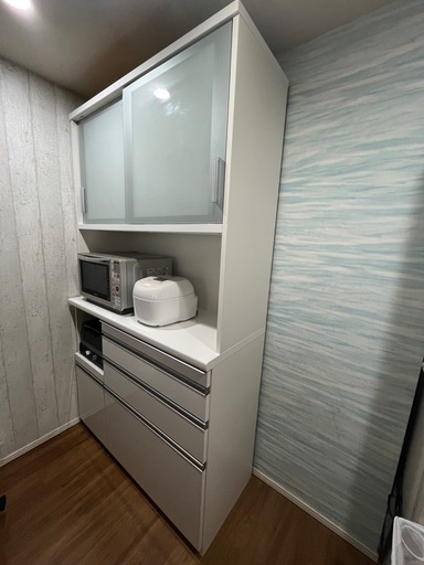 食器棚　レンジ台　キッチンカウンター