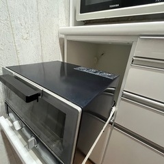 食器棚　レンジ台　キッチンカウンターの画像