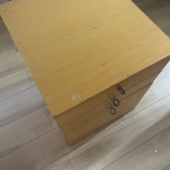 無料｜木製3段チェスト（引き出し） 和光市 引き取り希望の画像