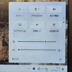 ノートパソコン　NEC VersaPro VK16EE-U Win11 バッテリー〇の画像