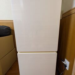ユーイング U-ING 冷蔵庫 （110L・右開き） 2ドア スターリングホワイト UR-F110H-W 2016年製の画像