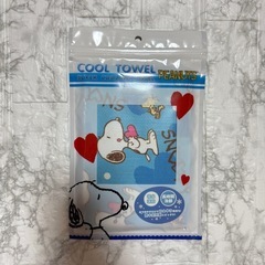 【新品未使用】スヌーピー 冷却タオル ひんやりタオル COOLタオル  2色セット の画像