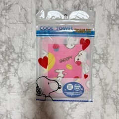 【新品未使用】スヌーピー 冷却タオル ひんやりタオル COOLタオル  2色セット の画像