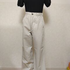 パンツ　レディース　CONVERSE　ベージュ