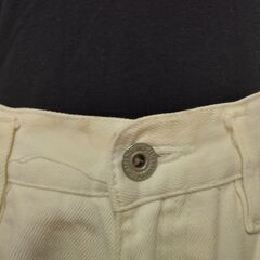 パンツ　レディース　ユニクロ　ホワイトの画像