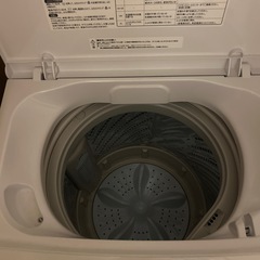 Hisense 洗濯機 5.5kgの画像