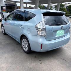 H24 プリウスアルファ G 7人乗り106100kmの画像