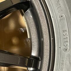 タイヤ（ホイール付き）4本セット売りますの画像