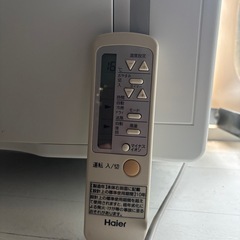 Haier JA-16U ウィンドウエアコン　窓用エアコン　リモコン付きの画像