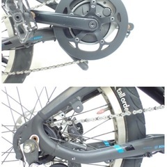 TERN ターン 折り畳み電動アシスト自転車 e-bike VEKTRON S10の画像
