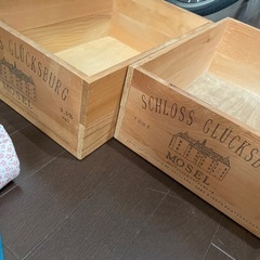 ワインから箱　２個の画像