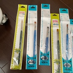 トールペイント筆いろいろの画像