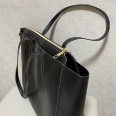 就活用　黒　バッグ　通勤用　　の画像
