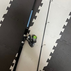 釣りセット、ルアー、バック、おもり、ハリ、手袋などの画像