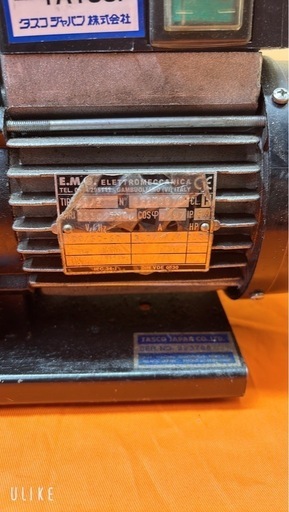 【中古】TASCO 小型高性能ツーステージ真空ポンプ【IG045　BNGG058】