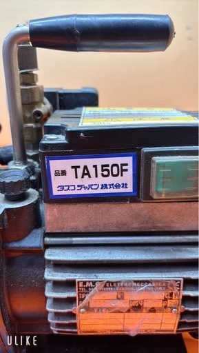 【中古】TASCO 小型高性能ツーステージ真空ポンプ【IG045　BNGG058】