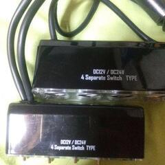 ５連ソケットスイッチ付き(12V24V両用)の画像