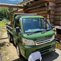 ダイハツ　EBDーS２１１P　PTOダンプ　グリーン