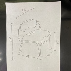 値下げ 介護　椅子　お風呂　シャワーチェアーの画像