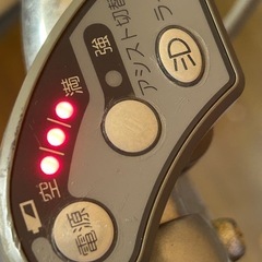 Panasonic電動ハイブリッド自転車バッテリーの交換必要の画像