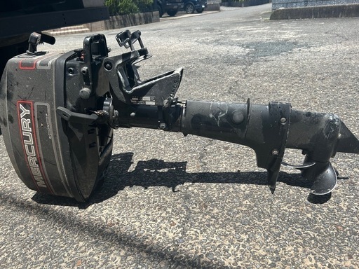 MERCURY　マーキュリー　小型船舶用船外機　　5馬力　中古品　引取OK♪