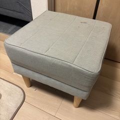 ベンチソファ　カウチソファ　オットマン3点セットの画像