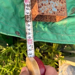 鉄製の棚　収納　灯油置き　物置の画像