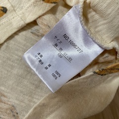 tete a tete バナナTシャツ　120cmの画像