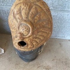 商談中、信楽焼き 陶器　たぬき　置き物　0円の画像