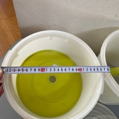 漬物樽　押し蓋付き　2セットの画像