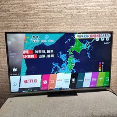 LG 49V型 49UH6500 4K 液晶テレビNetflix YouTube等見れます！の画像