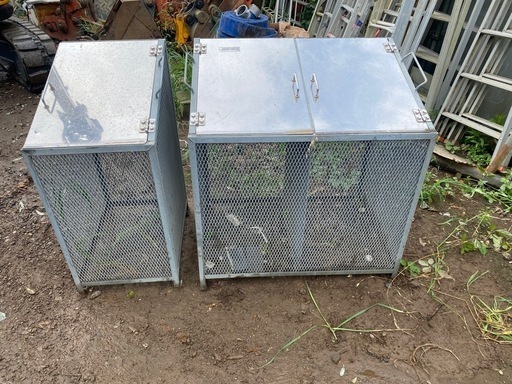 メッシュゴミステーション　大、小2個セット