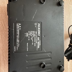 ハイコーキ　充電器　UC 18YDLの画像