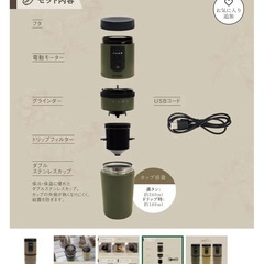 オールインワンコーヒーメーカー・カフェラベル1本の画像