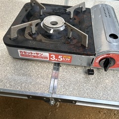 カセットコンロ、3.5kw、動作良好、中古品の為、格安出品中の画像