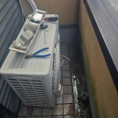 【決まりました】室外機　２台　ジャンクの画像