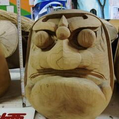 木彫り だるま  工芸品 　5体 まとめての画像