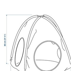 子供用テント
IKEA の画像