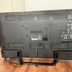 【SHARP】40インチテレビの画像