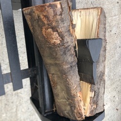 最終値下げ❗️薪割り機　更に値下げ❗️　25トン　エンジン　薪ストーブ　　　の画像