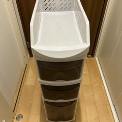 収納ボックス スキマ用 キッチンの画像